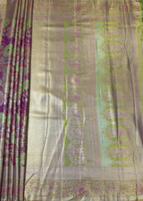 MIMOSA Saree Saree — pallu and zari work detail