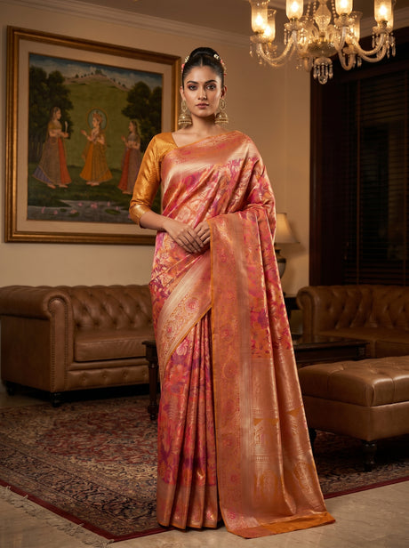 MIMOSA Saree Saree — front view on mannequin