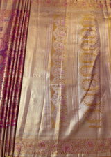 MIMOSA Saree Saree — pallu and zari work detail