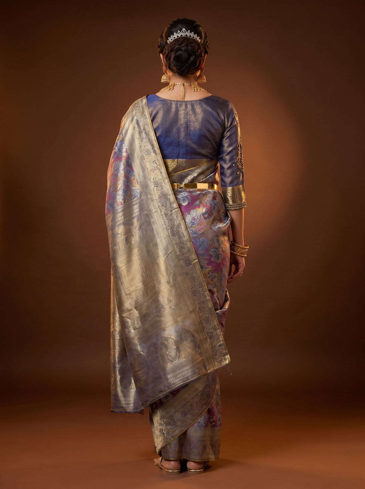 MIMOSA Saree Saree — pose 2 styling detail