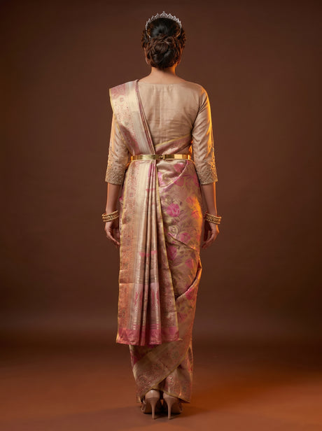 MIMOSA Saree Saree — pose 2 styling detail