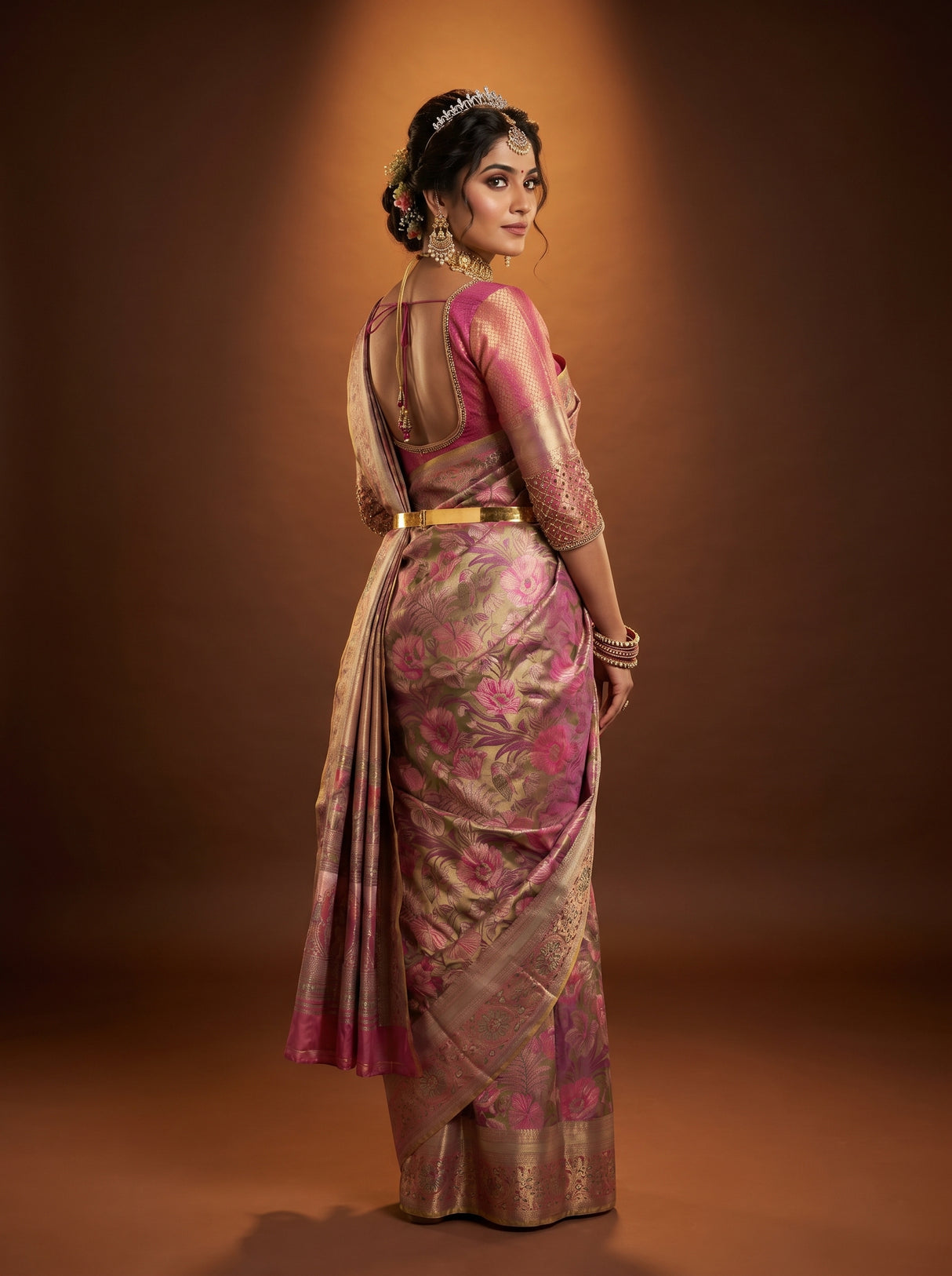MIMOSA Saree Saree — pose 9 styling detail