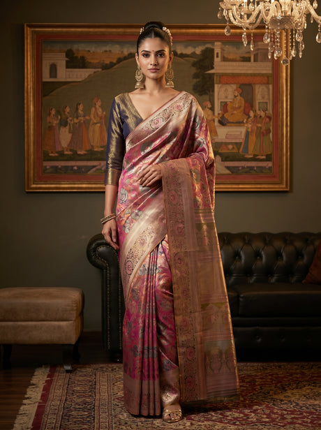 MIMOSA Saree Saree — front view on mannequin