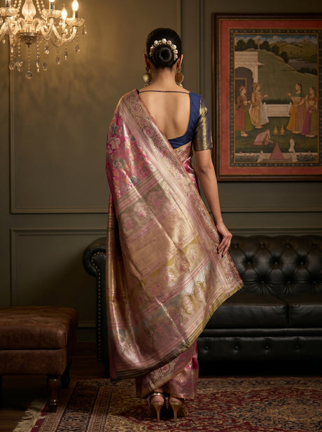 MIMOSA Saree Saree — pose 2 styling detail