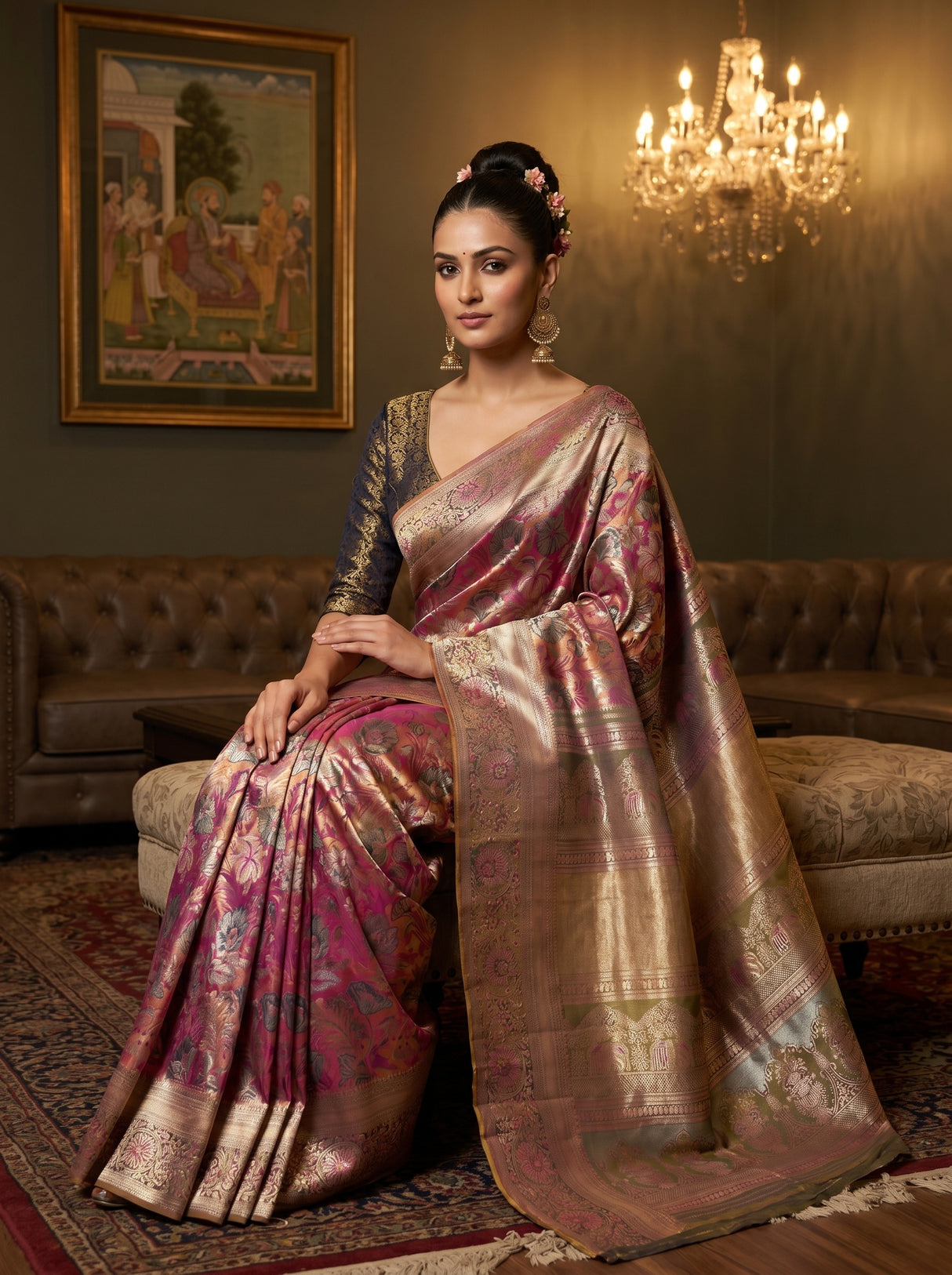 MIMOSA Saree Saree — pose 8 styling detail