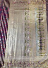 MIMOSA Saree Saree — pallu and zari work detail