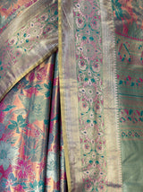 MIMOSA Rama Kanjivaram Art Silk Saree — fleets shot full lifestyle
