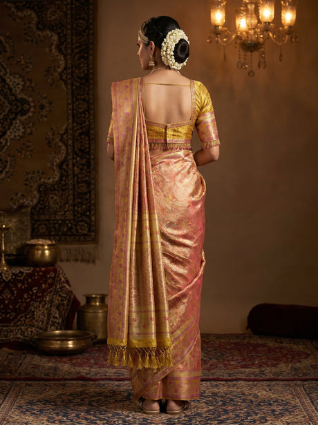 MIMOSA Saree Saree — pose 2 styling detail