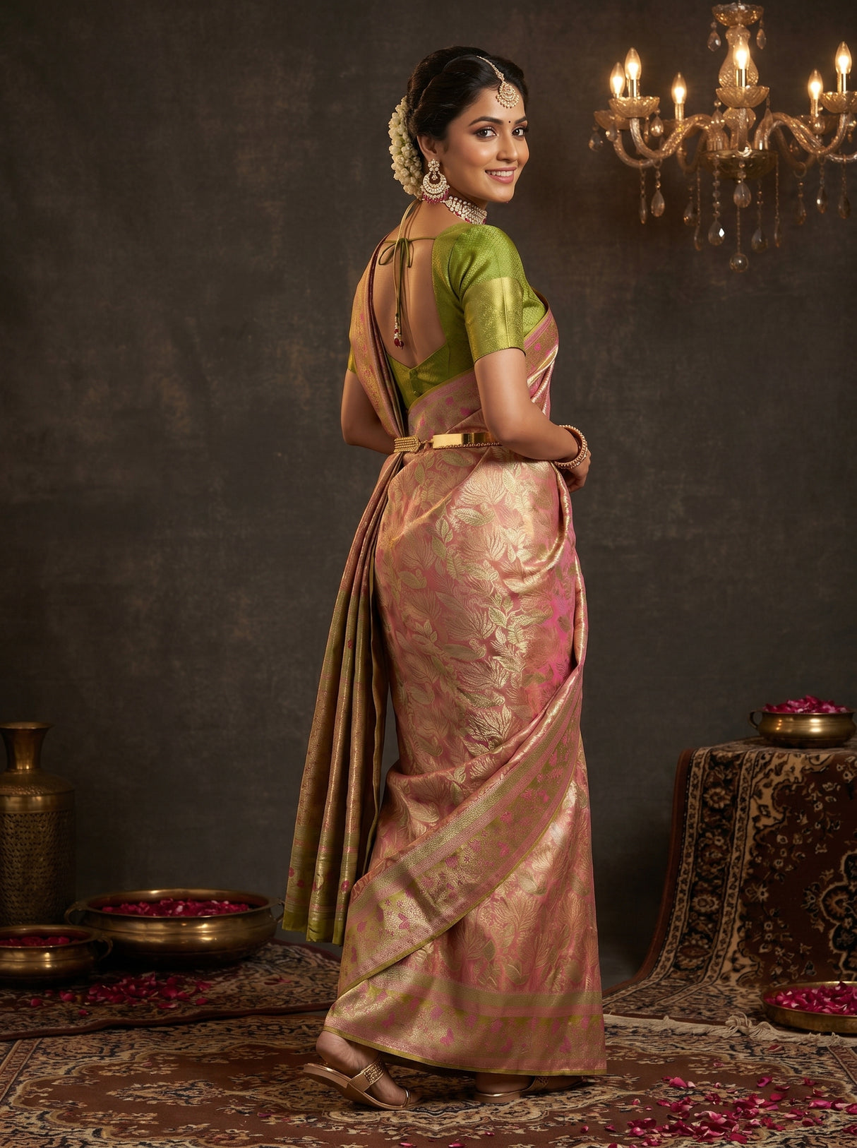 MIMOSA Saree Saree — pose 9 styling detail