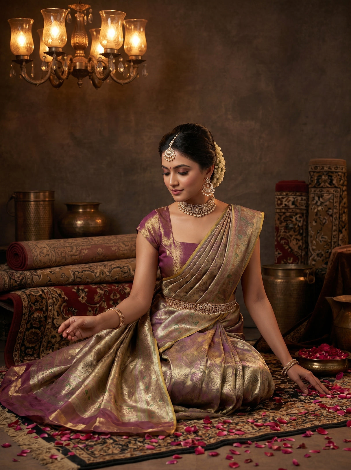 MIMOSA Saree Saree — pose 8 styling detail
