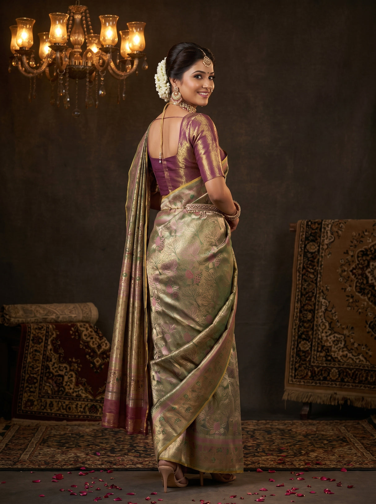 MIMOSA Saree Saree — pose 9 styling detail