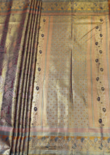 MIMOSA Saree Saree — pallu and zari work detail