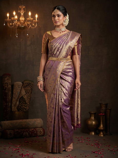 MIMOSA Saree Saree — front view on mannequin