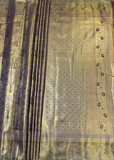 MIMOSA Saree Saree — pallu and zari work detail