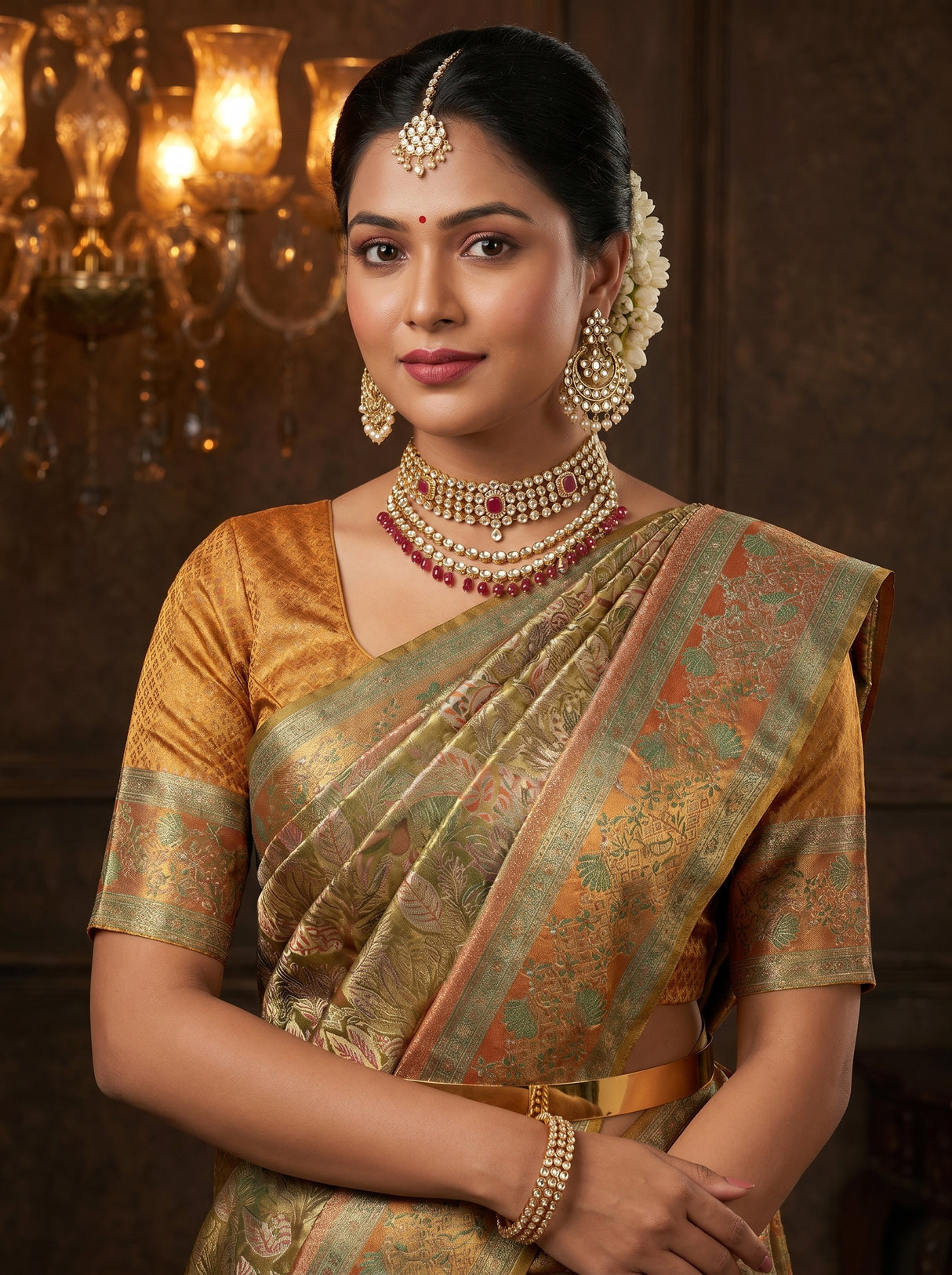 MIMOSA Saree Saree — pose 10 styling detail