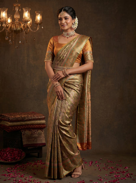 MIMOSA Saree Saree — front view on mannequin