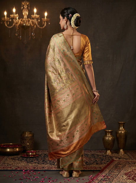 MIMOSA Saree Saree — pose 2 styling detail