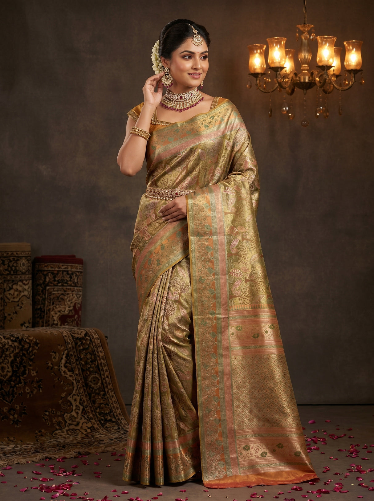 MIMOSA Saree Saree — pose 4 styling detail