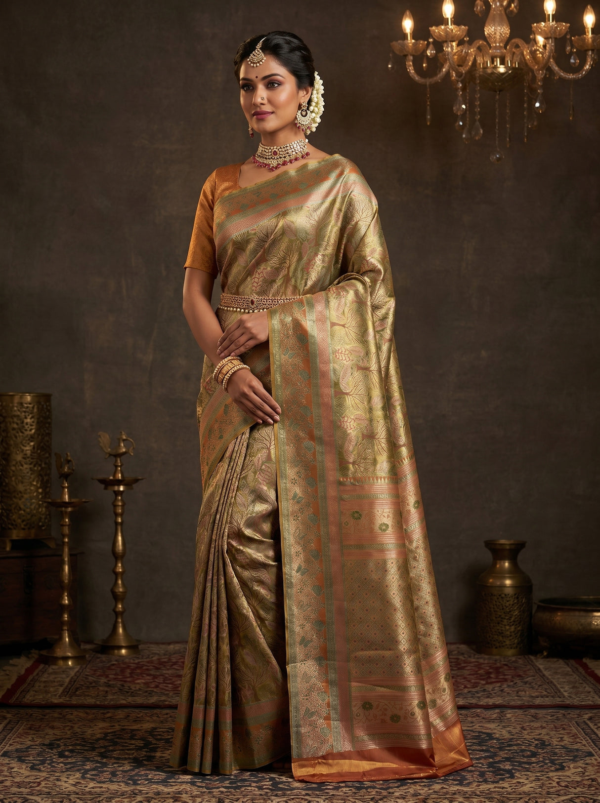 MIMOSA Saree Saree — pose 5 styling detail