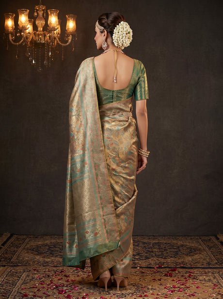 MIMOSA Saree Saree — pose 2 styling detail