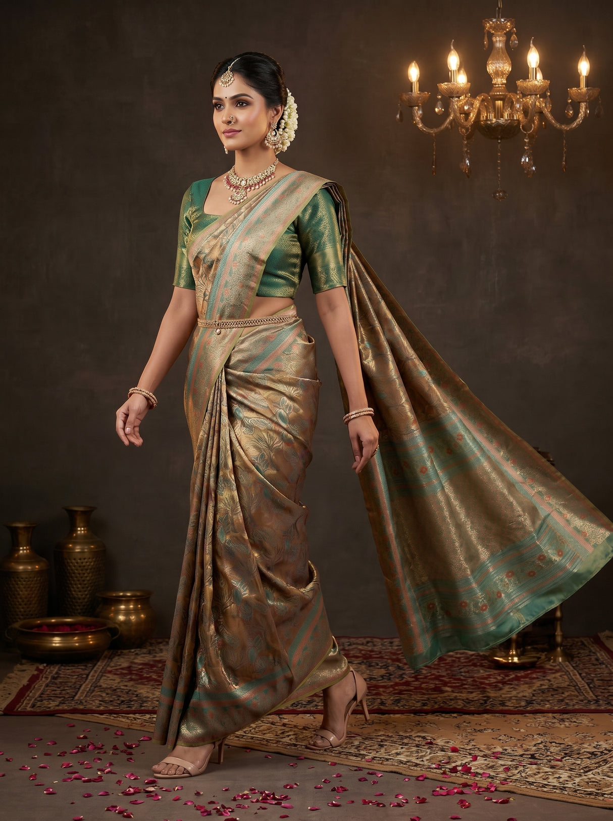 MIMOSA Saree Saree — pose 7 styling detail