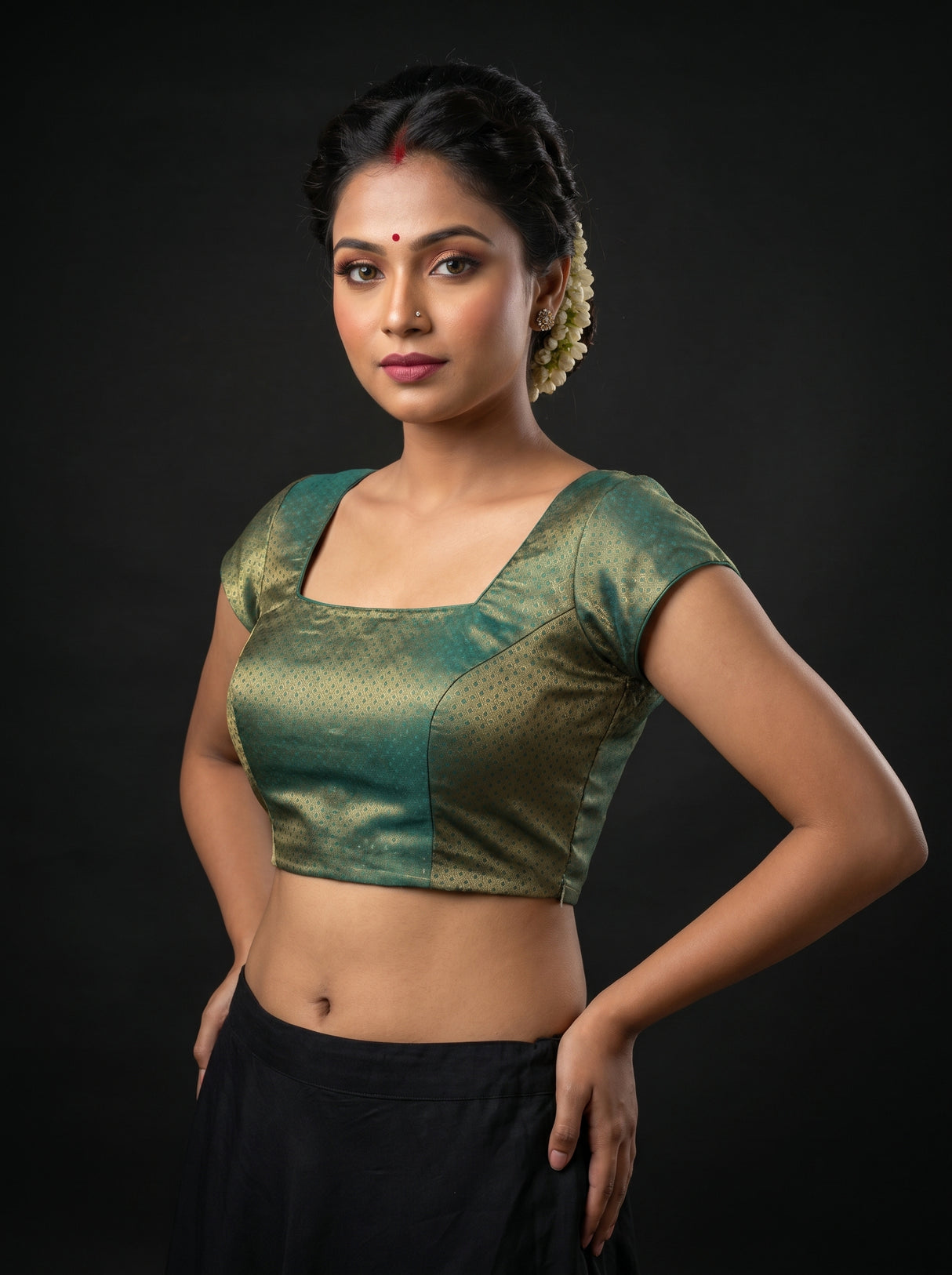 MIMOSA Saree Saree — blouse close-up
