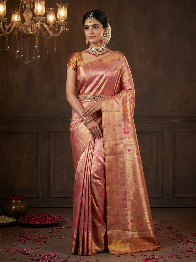 MIMOSA Saree Saree — front view on mannequin