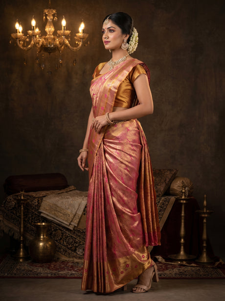 MIMOSA Saree Saree — pose 3 styling detail