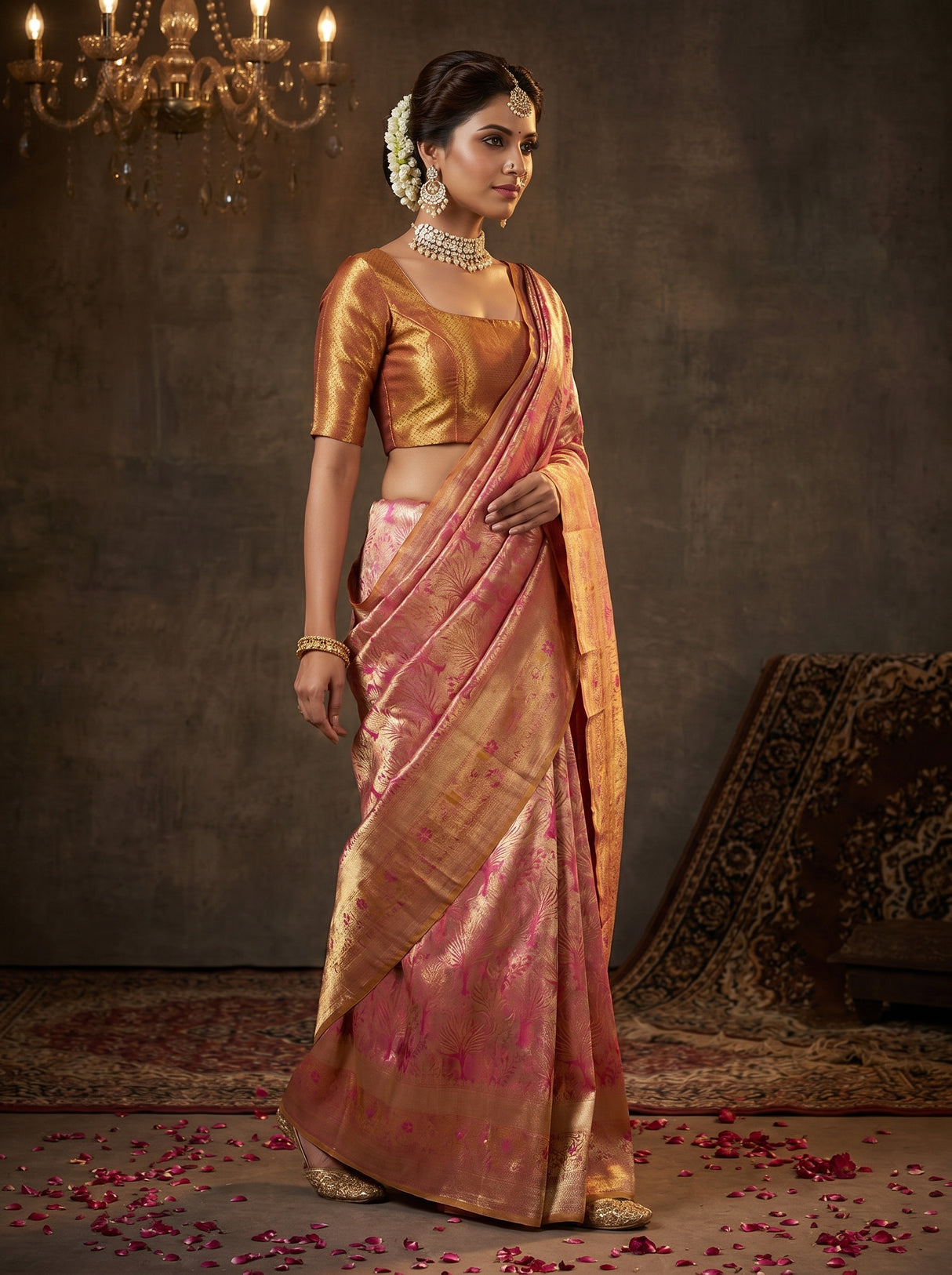 MIMOSA Saree Saree — pose 7 styling detail