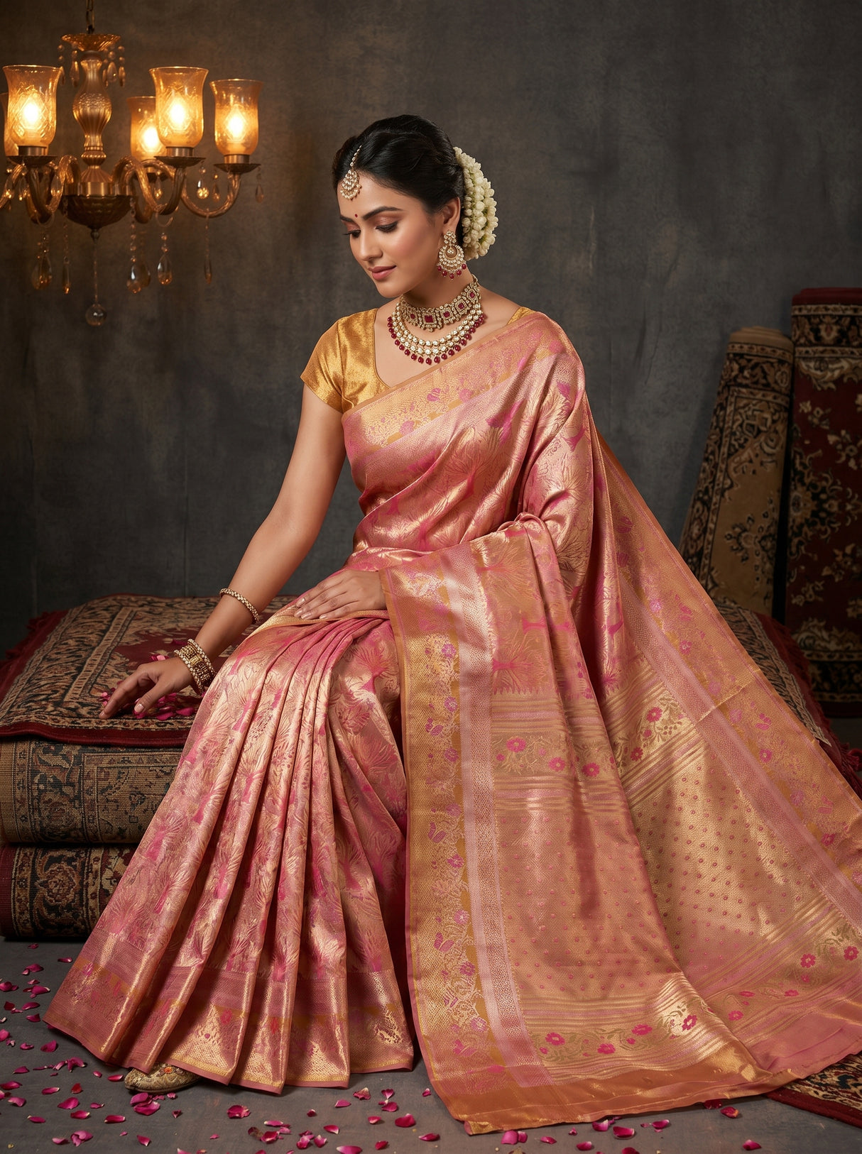 MIMOSA Saree Saree — pose 8 styling detail