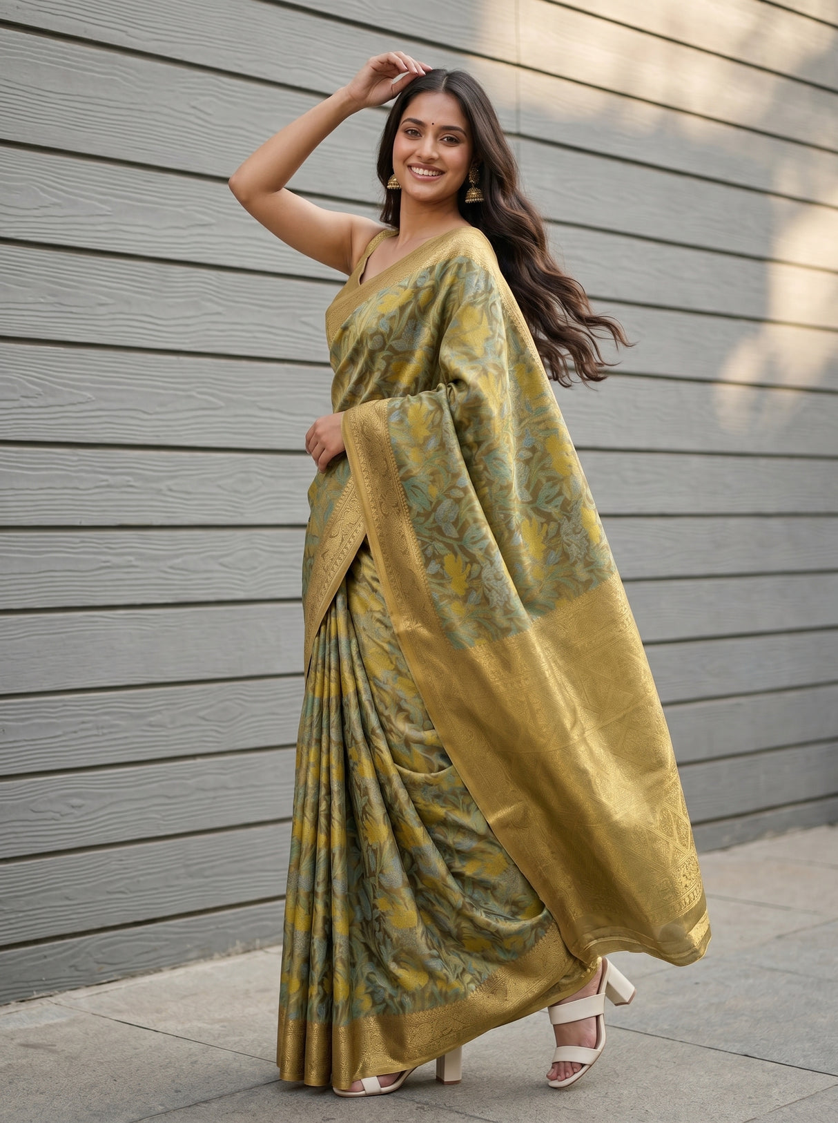 MIMOSA Saree Saree — pose 9 styling detail