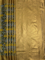 MIMOSA Saree Saree — pallu and zari work detail