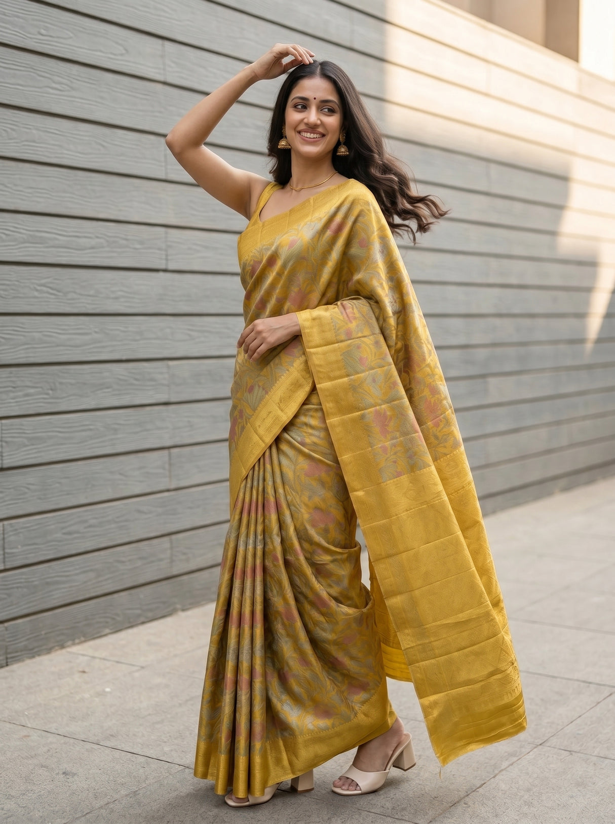 MIMOSA Saree Saree — pose 9 styling detail