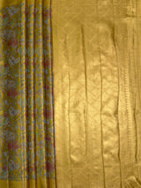 MIMOSA Saree Saree — pallu and zari work detail