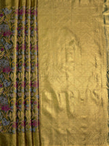 MIMOSA Saree Saree — pallu and zari work detail