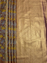 MIMOSA Saree Saree — pallu and zari work detail