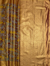 MIMOSA Saree Saree — pallu and zari work detail