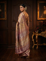 MIMOSA Magenta Kanjivaram Art Silk Saree — pose 9 styling detail