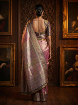 MIMOSA Rani Kanjivaram Art Silk Saree — Blouse Fabric Detail