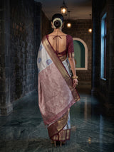 MIMOSA Ananda Saree Saree — pose 2 styling detail