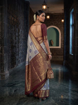 MIMOSA Ananda Saree Saree — pose 5 styling detail