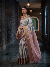 MIMOSA Ananda Saree Saree — pose 9 styling detail