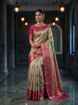 MIMOSA Pista Saree Saree — pose 8 styling detail
