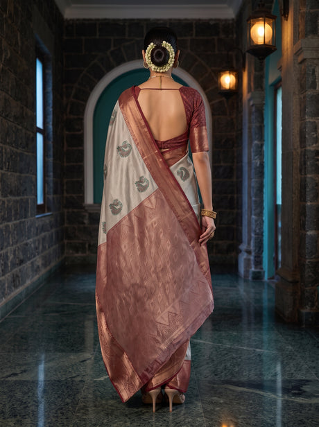 MIMOSA Rama Saree Saree — pose 2 styling detail