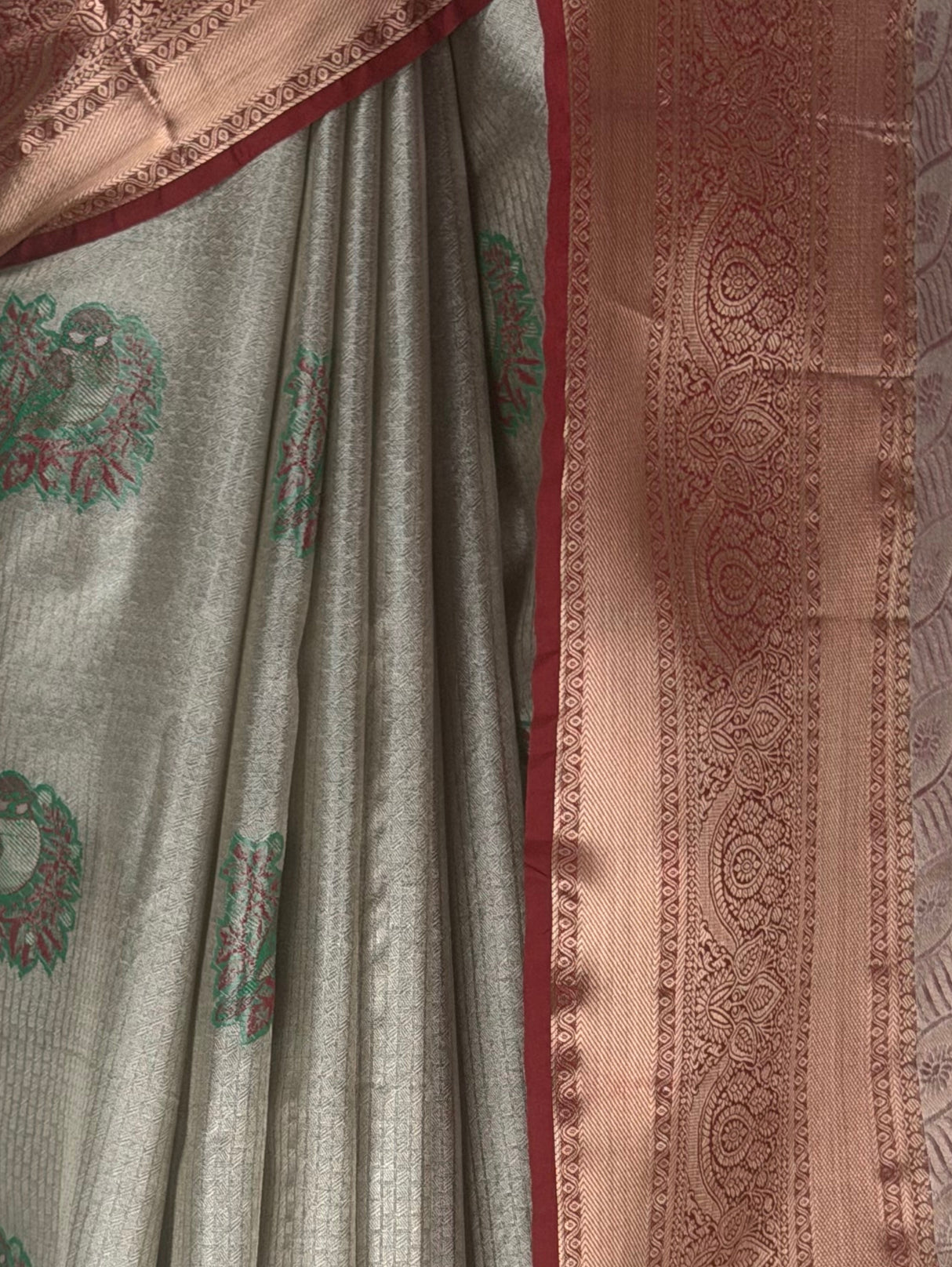 MIMOSA Rama Saree Saree — fleets shot full lifestyle