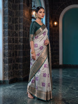 MIMOSA Rani Saree Saree — pose 5 styling detail