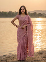 MIMOSA Saree Saree — pose 4 styling detail