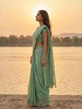 MIMOSA Saree Saree — pose 3 styling detail