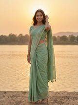 MIMOSA Saree Saree — pose 9 styling detail