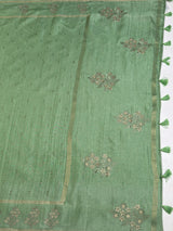 MIMOSA Saree Saree — pallu and zari work detail